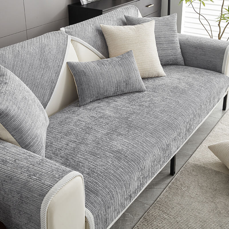 Sofa Cover Chenille Non-Slip Machine-Washable