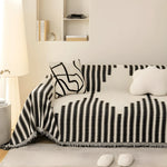 Sofa Cover Chenille Reversible Scratch-Resistant