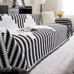 Sofa Cover Chenille Reversible Scratch-Resistant