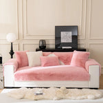 Sofa Cover Faux Fur Non-Slip Machine Washable