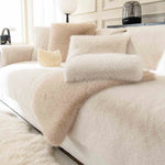 Sofa Cover Faux Fur Non-Slip Machine Washable
