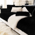 Sofa Cover Faux Fur Non-Slip Machine Washable