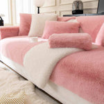 Sofa Cover Faux Fur Non-Slip Machine Washable
