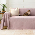 Sofa Cover Herringbone Water-Repellent Machine-Washable Pet-Resistant Protection