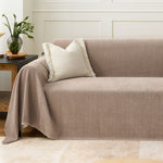 Sofa Cover Herringbone Water-Repellent Machine-Washable Pet-Resistant Protection