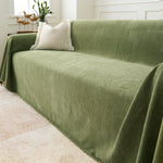 Sofa Cover Herringbone Water-Repellent Machine-Washable Pet-Resistant Protection