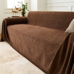 Sofa Cover Herringbone Water-Repellent Machine-Washable Pet-Resistant Protection