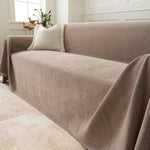 Sofa Cover Herringbone Water-Repellent Machine-Washable Pet-Resistant Protection