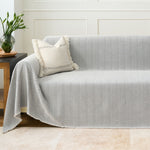 Sofa Cover Herringbone Water-Repellent Machine-Washable Pet-Resistant Protection