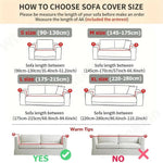 Sofa Cover Non-Slip Jacquard Machine Washable Stain & Pet Hair Protection