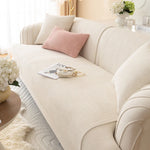 Sofa Cover Plush Fabric Non-Slip Machine Washable