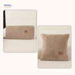 Sofa Cover Plush Faux Fur Non-Slip Backing