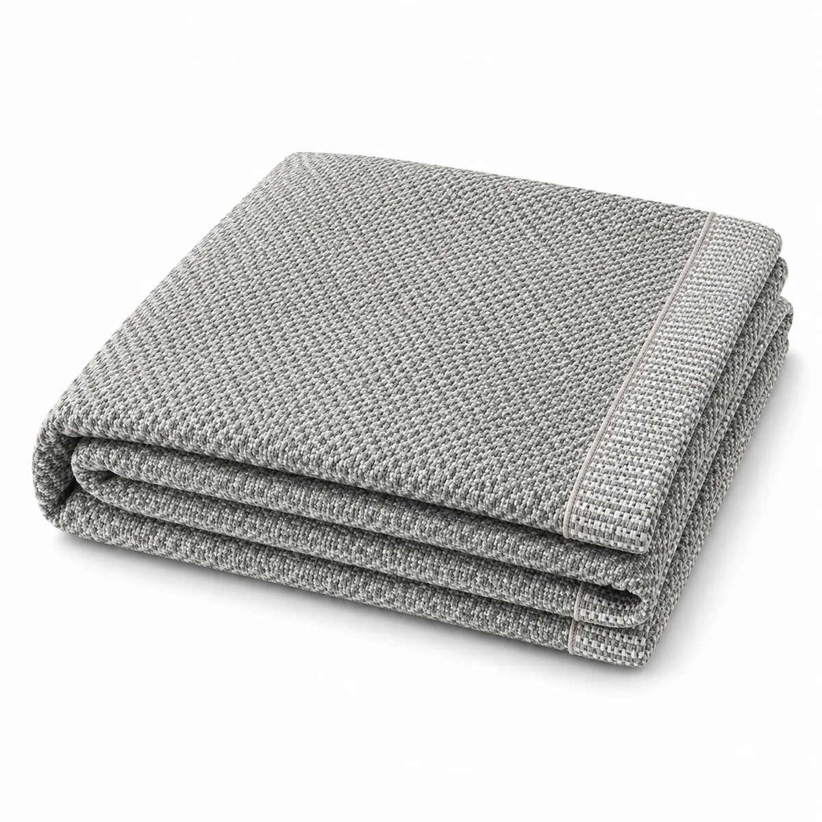 Sofa Cover Quilted Cotton-Linen Blend Non-Slip Backing