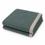 Sofa Cover Quilted Cotton-Linen Blend Non-Slip Backing
