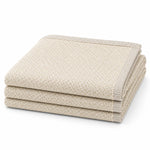 Sofa Cover Quilted Cotton-Linen Blend Non-Slip Backing