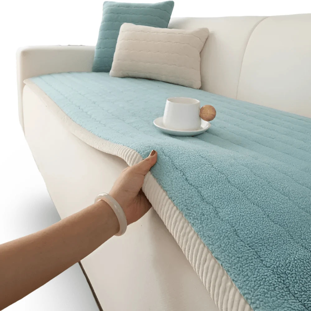 Sofa Cover Soft Polyester Non-Slip Pet Protection