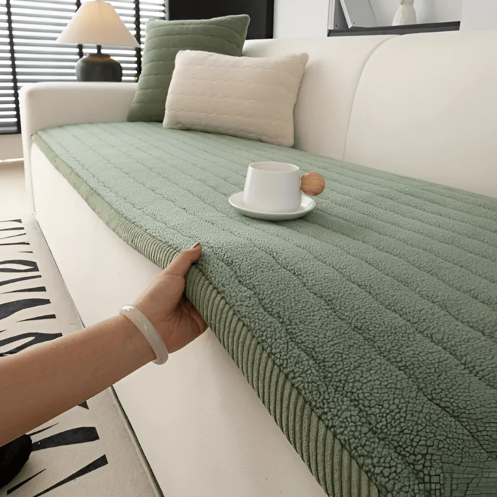 Sofa Cover Soft Polyester Non-Slip Pet Protection