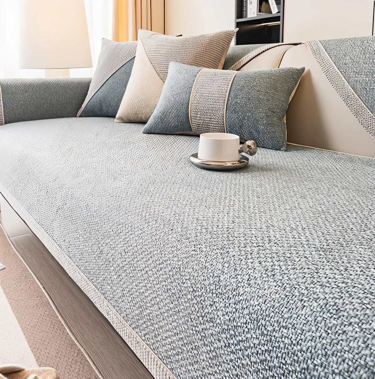 Sofa Cover Stretch Fit Non-Slip Machine Washable