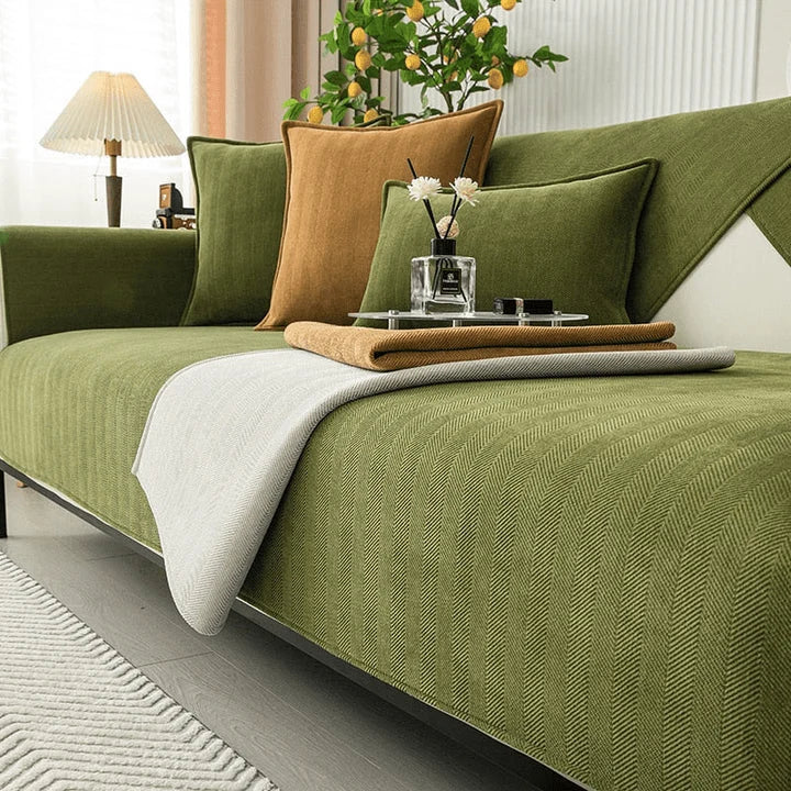 Sofa Cover Stretch Fit Non-Slip Polyester