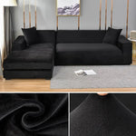 Sofa Cover Stretch Velvet Machine Washable Stain Protection
