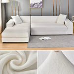 Sofa Cover Stretch Velvet Machine Washable Stain Protection