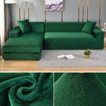 Sofa Cover Stretch Velvet Non-Slip Machine Washable