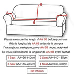 Sofa Cover Stretch Velvet Non-Slip Machine Washable
