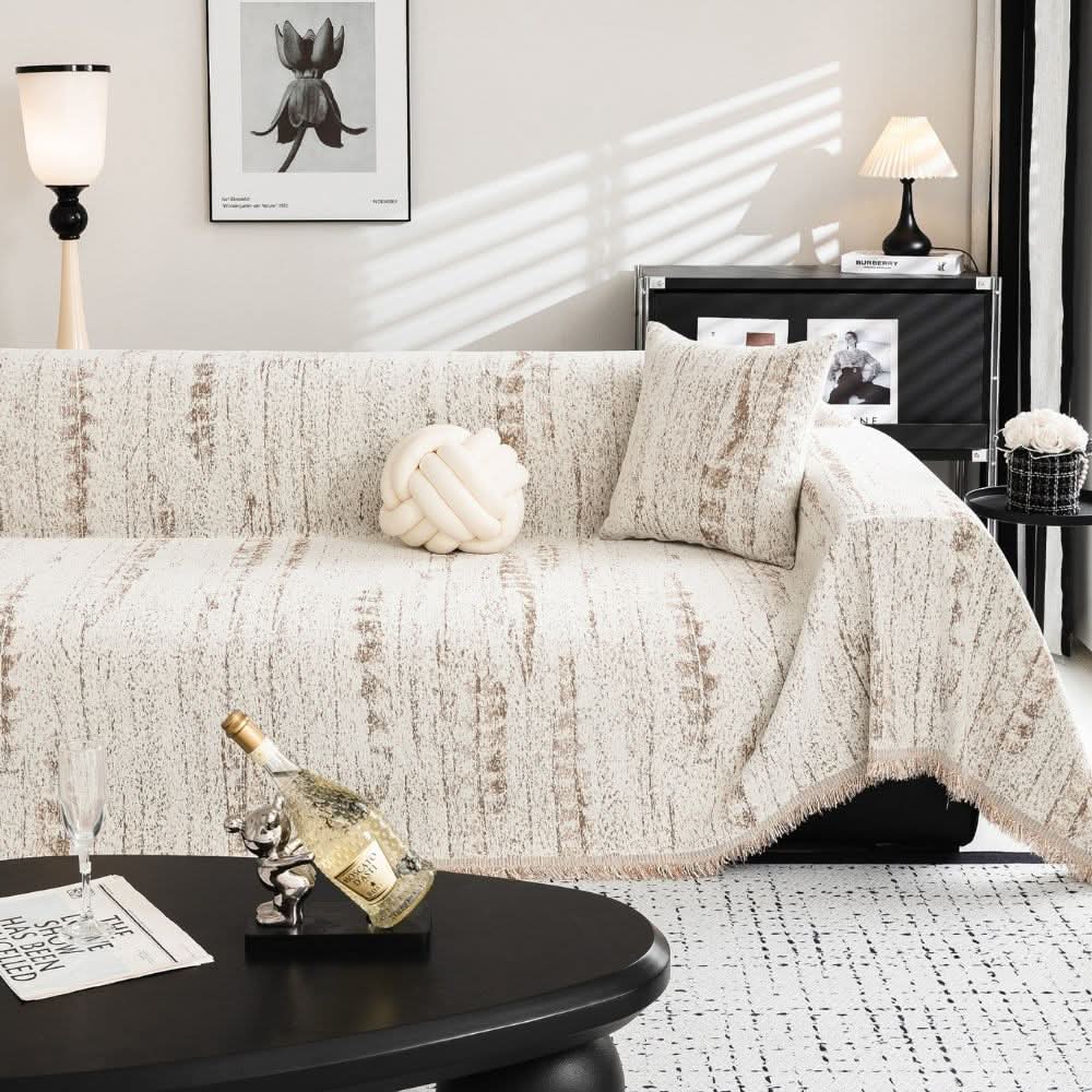 Sofa Protector Chenille Machine Washable Stain & Pet Hair Protection