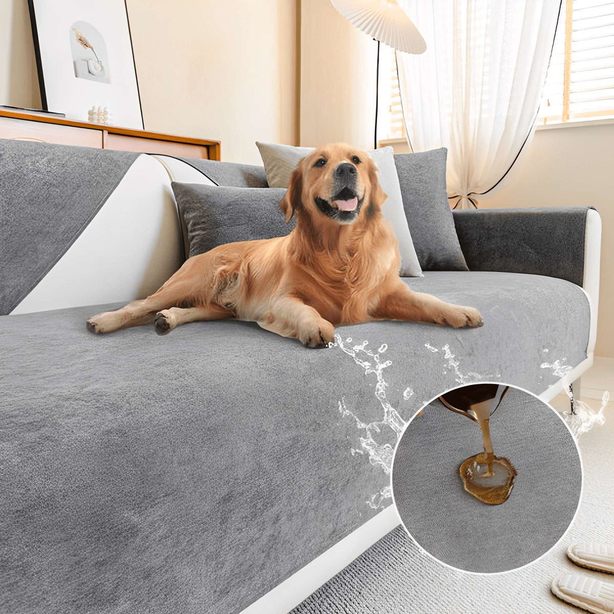 Sofa Protector Non-Slip Water-Resistant Washable