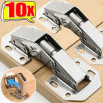 Soft-Close Cabinet Hinges 10-Piece Easy Installation