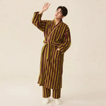 Soft, Warm Flannel Pajama Set for Couples