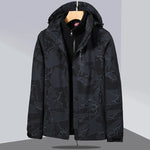 Softshell Jacket Detachable Fleece Liner Wind-Resistant Water-Repellent Stretch Shell