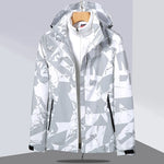 Softshell Jacket Detachable Fleece Liner Wind-Resistant Water-Repellent Stretch Shell
