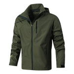 Softshell Jacket Waterproof Breathable Stowaway Hood
