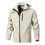 Softshell Jacket Waterproof Breathable Stowaway Hood