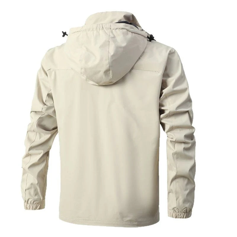 Softshell Jacket Waterproof Breathable Stowaway Hood