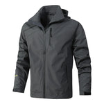 Softshell Jacket Waterproof Breathable Stowaway Hood