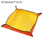 Soil Tray Mat Waterproof Foldable Reusable