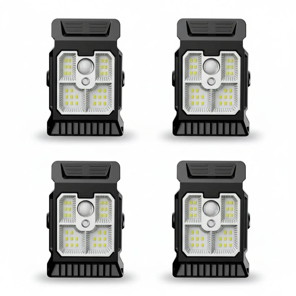 Solar Clip Light Motion-Activated Weatherproof IP65