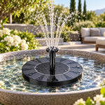 Solar Fountain Pump Floating Solar-Powered With Interchangeable Heads