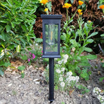 Solar Garden Lantern Filament LED 14 Hour Runtime