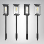 Solar Garden Lantern Filament LED 14 Hour Runtime