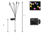 Solar Garden Light Adjustable LED Spheres Waterproof