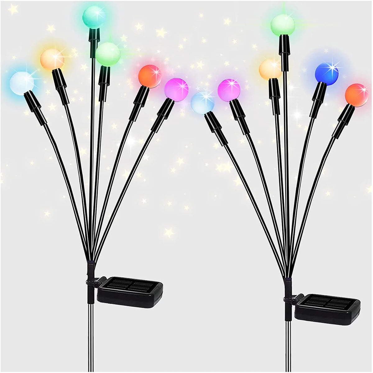 Solar Garden Light Adjustable LED Spheres Waterproof