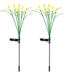 Solar Garden Light Auto On/Off Set of 2