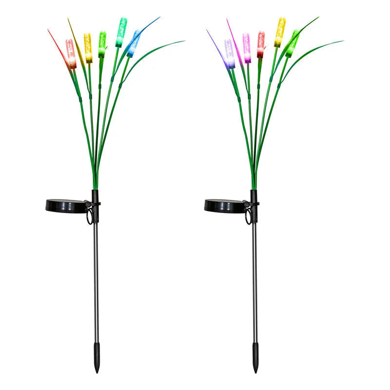Solar Garden Light Auto On/Off Set of 2