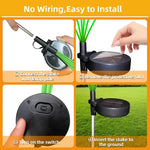 Solar Garden Light Auto On/Off Set of 2