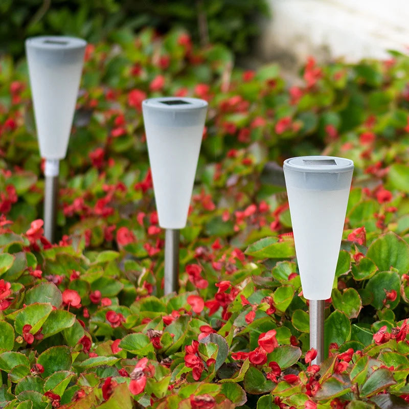 Solar Garden Light Color-Changing LED Weather-Resistant