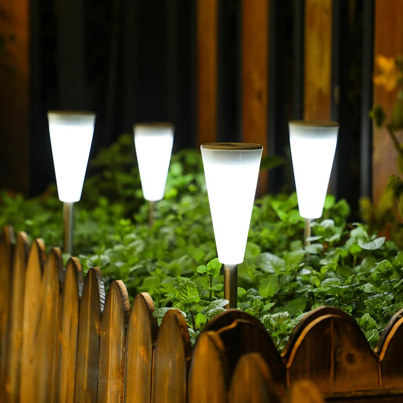 Solar Garden Light Color-Changing LED Weather-Resistant