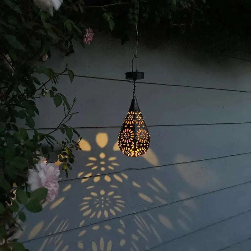 Solar Garden Light Dusk-to-Dawn Weather-Resistant
